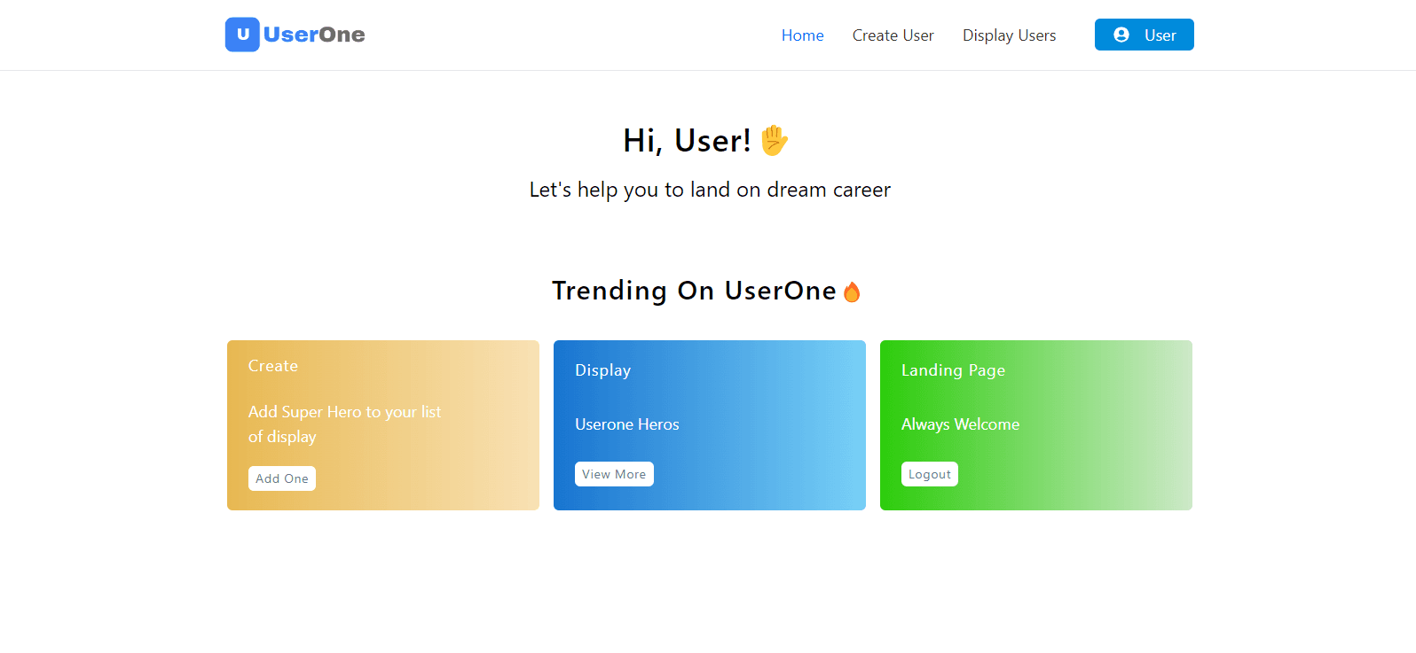User One